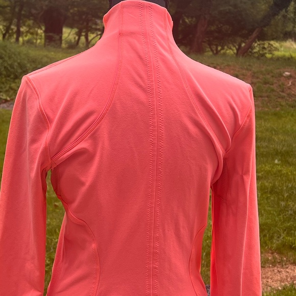 LULULEMON ORANGE DEFINE JACKET SIZE MEDIUM - Picture 7 of 9